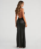 Saphira Formal Open Back Mermaid Dress creates the perfect summer wedding guest dress or cocktail party dresss with stylish details in the latest trends for 2023!