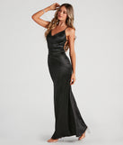 Saphira Formal Open Back Mermaid Dress creates the perfect summer wedding guest dress or cocktail party dresss with stylish details in the latest trends for 2023!