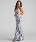 Lilian Formal Sequin Low Back Dress creates the perfect summer wedding guest dress or cocktail party dresss with stylish details in the latest trends for 2023!