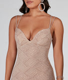 Romy Formal Mermaid Glitter Dress creates the perfect summer wedding guest dress or cocktail party dresss with stylish details in the latest trends for 2023!