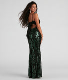 Candice Formal Sequin Tie Dress creates the perfect summer wedding guest dress or cocktail party dresss with stylish details in the latest trends for 2023!