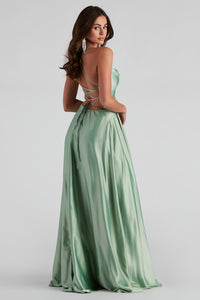 kailey formal lace up a line dress Windsor | Dresses | Kailey Formal Laceup Aline Dress