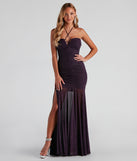 Marlene Formal Glitter Long Dress creates the perfect summer wedding guest dress or cocktail party dresss with stylish details in the latest trends for 2023!