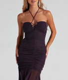 Marlene Formal Glitter Long Dress creates the perfect summer wedding guest dress or cocktail party dresss with stylish details in the latest trends for 2023!