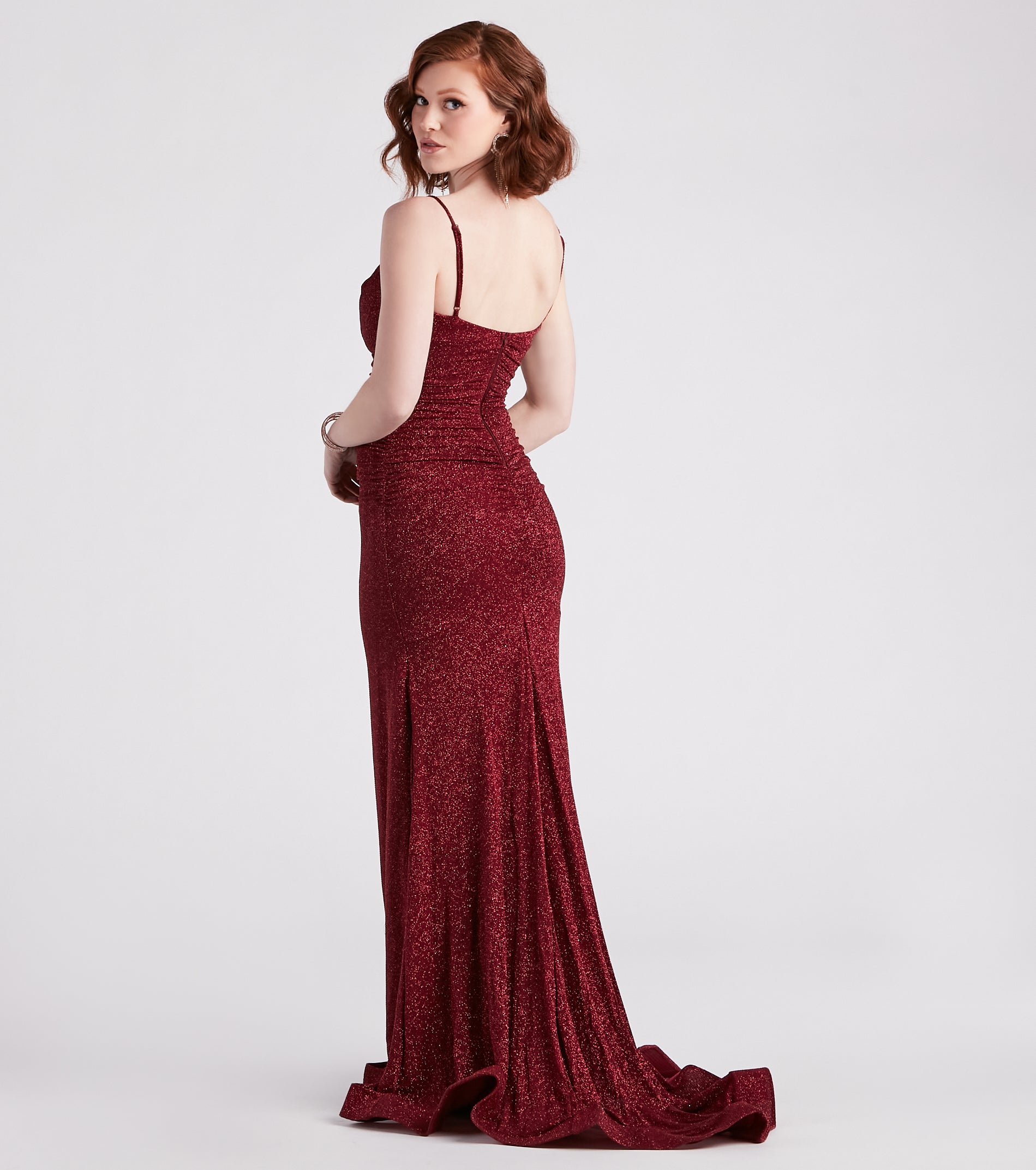 Shay Formal Lurex Glitter Dress & Windsor