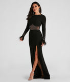 Madelyn Formal Crepe Rhinestone Dress creates the perfect summer wedding guest dress or cocktail party dresss with stylish details in the latest trends for 2023!