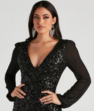 Laurel Formal Sequin Mermaid Dress creates the perfect summer wedding guest dress or cocktail party dresss with stylish details in the latest trends for 2023!
