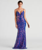 Ariel Formal Sequin Mermaid Dress is a gorgeous pick as your 2024 prom dress or formal gown for wedding guests, spring bridesmaids, or army ball attire!
