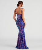 Ariel Formal Sequin Mermaid Dress is a gorgeous pick as your 2024 prom dress or formal gown for wedding guests, spring bridesmaids, or army ball attire!