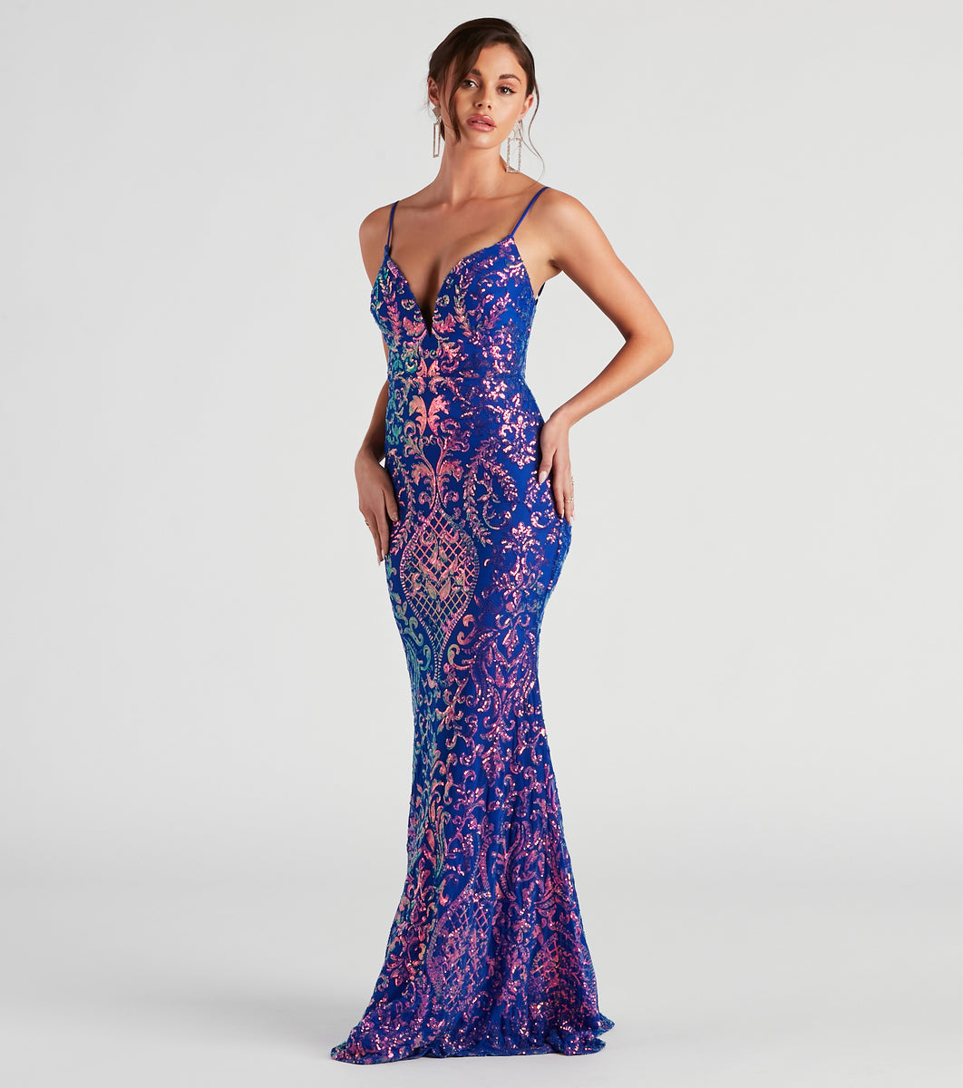 Ariel Formal Sequin Mermaid Dress