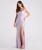 Jovie Formal Sequin Slit Mermaid Long Dress creates the perfect summer wedding guest dress or cocktail party dresss with stylish details in the latest trends for 2023!