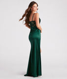 Mikayla Formal Lace Sequin Mermaid Dress is a gorgeous pick as your 2024 prom dress or formal gown for wedding guests, spring bridesmaids, or army ball attire!