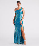 Effie Formal Sequin Cutout Mermaid Dress creates the perfect summer wedding guest dress or cocktail party dresss with stylish details in the latest trends for 2023!