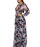 Roselyn Floral Romance Dress is a stunning choice for a bridesmaid dress or maid of honor dress, and to feel beautiful at Prom 2023, spring weddings, formals, & military balls!