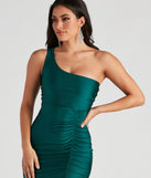 Jailene Formal One Shoulder Dress creates the perfect summer wedding guest dress or cocktail party dresss with stylish details in the latest trends for 2023!