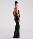 Viviana Formal Sequin Mermaid Dress creates the perfect summer wedding guest dress or cocktail party dresss with stylish details in the latest trends for 2023!