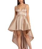 Lizbeth Classic Twist Formal Dress is a gorgeous pick as your 2023 prom dress or formal gown for wedding guest, spring bridesmaid, or army ball attire!