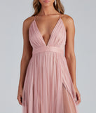 Elisabeth Pleated Tulle Formal Dress creates the perfect summer wedding guest dress or cocktail party dresss with stylish details in the latest trends for 2023!