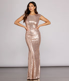 Sivan Glam Sequin Dress is a stunning choice for a bridesmaid dress or maid of honor dress, and to feel beautiful at Prom 2023, spring weddings, formals, & military balls!