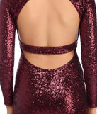 Phoenix Open Back Sequin Dress is a stunning choice for a bridesmaid dress or maid of honor dress, and to feel beautiful at Prom 2023, spring weddings, formals, & military balls!
