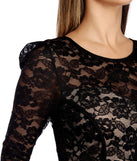 The Kennedi Lace Illusion Dress is a gorgeous pick as your 2023 prom dress or formal gown for wedding guest, spring bridesmaid, or army ball attire!
