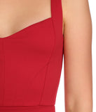 Melina Pleated Crepe Mermaid Dress is a stunning choice for a bridesmaid dress or maid of honor dress, and to feel beautiful at Prom 2023, spring weddings, formals, & military balls!