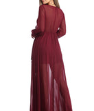 The Emilia Chiffon Wrap Dress is a gorgeous pick as your 2023 prom dress or formal gown for wedding guest, spring bridesmaid, or army ball attire!