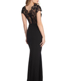 Samantha Illusion Lace Dress is a stunning choice for a bridesmaid dress or maid of honor dress, and to feel beautiful at Prom 2023, spring weddings, formals, & military balls!