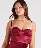 Beth Formal Satin Pleated Long Dress provides a stylish spring wedding guest dress, the perfect dress for graduation, or a cocktail party look in the latest trends for 2024!