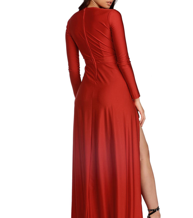 Mariah Siren Formal Dress is a stunning choice for a bridesmaid dress or maid of honor dress, and to feel beautiful at Prom 2023, spring weddings, formals, & military balls!