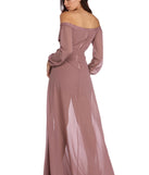 Britt Wrap Formal Floral Dress creates the perfect summer wedding guest dress or cocktail party dresss with stylish details in the latest trends for 2023!