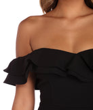 Lindsay Double Ruffle Formal Dress creates the perfect summer wedding guest dress or cocktail party dresss with stylish details in the latest trends for 2023!