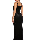 Lucille Velvet Formal Dress is a stunning choice for a bridesmaid dress or maid of honor dress, and to feel beautiful at Prom 2023, spring weddings, formals, & military balls!