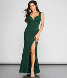 Nancy Formal High Slit Dress is a stunning choice for a bridesmaid dress or maid of honor dress, and to feel beautiful at Prom 2023, spring weddings, formals, & military balls!