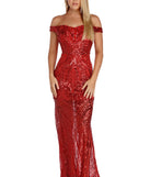 Shayla Off The Shoulder Sequin Dress is a stunning choice for a bridesmaid dress or maid of honor dress, and to feel beautiful at Prom 2023, spring weddings, formals, & military balls!