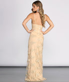 The Anastasia Lace Formal Dress is a gorgeous pick as your 2023 prom dress or formal gown for wedding guest, spring bridesmaid, or army ball attire!
