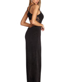Valeria Formal Open Back Lurex Dress is a stunning choice for a bridesmaid dress or maid of honor dress, and to feel beautiful at Prom 2023, spring weddings, formals, & military balls!