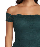 The Amy Formal Scalloped Lace Dress is a gorgeous pick as your 2023 prom dress or formal gown for wedding guest, spring bridesmaid, or army ball attire!