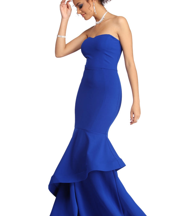 Reagan Formal Sweetheart Mermaid Dress is a stunning choice for a bridesmaid dress or maid of honor dress, and to feel beautiful at Prom 2023, spring weddings, formals, & military balls!