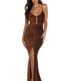 Saylor Formal Metallic Lurex Dress is a stunning choice for a bridesmaid dress or maid of honor dress, and to feel beautiful at Prom 2023, spring weddings, formals, & military balls!