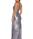 The Amari Formal Sequin Mermaid Dress is a gorgeous pick as your 2023 prom dress or formal gown for wedding guest, spring bridesmaid, or army ball attire!