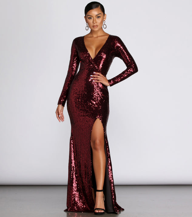 Braelynn Formal Sequin Mermaid Dress | Windsor Braelynn Formal Sequin Mermaid Dress | Windsor