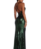 The Celeste Sparkling Siren Evening Dress is a gorgeous pick as your 2023 prom dress or formal gown for wedding guest, spring bridesmaid, or army ball attire!