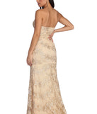 Paris Formal Floral Embroidered Dress is a stunning choice for a bridesmaid dress or maid of honor dress, and to feel beautiful at Prom 2023, spring weddings, formals, & military balls!