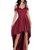 Roselyn Satin Sweetheart High-Low Dress creates the perfect spring wedding guest dress or cocktail attire with stylish details in the latest trends for 2023!