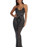 The Deena Heat Wave Mesh Dress is a gorgeous pick as your 2023 prom dress or formal gown for wedding guest, spring bridesmaid, or army ball attire!