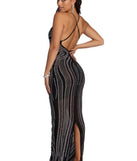 The Deena Heat Wave Mesh Dress is a gorgeous pick as your 2023 prom dress or formal gown for wedding guest, spring bridesmaid, or army ball attire!