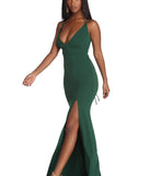 Taylor Formal High Slit Dress creates the perfect summer wedding guest dress or cocktail party dresss with stylish details in the latest trends for 2023!
