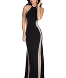 The Giselle Formal Heat Stone Dress is a gorgeous pick as your 2023 prom dress or formal gown for wedding guest, spring bridesmaid, or army ball attire!