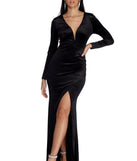 The Belinda Formal Velvet Dress is a gorgeous pick as your 2023 prom dress or formal gown for wedding guest, spring bridesmaid, or army ball attire!